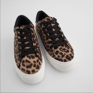 Zara Animal Print Sneakers - Leopard